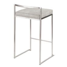 Load image into Gallery viewer, Fuji - Elegant Design Contemporary Stackable Counter Stool
