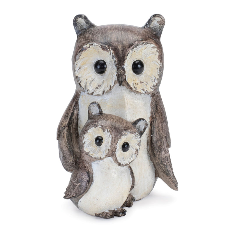 Poly Figurine Tabletop Sculpture (Set of 4) (592974) - Brown