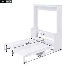 Load image into Gallery viewer, Murphy Bed With Shelf
