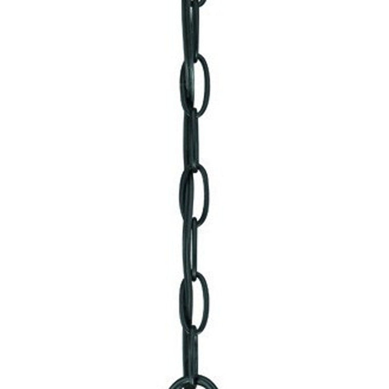 Oil Lamp Hanging Light - Matte Black