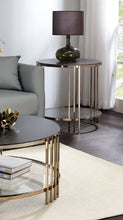 Load image into Gallery viewer, Abisha - Sintered Stone Top Round Table
