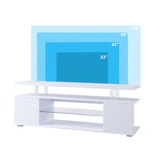 Load image into Gallery viewer, TV Stant With LED And Large Side Cabinet
