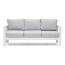 Load image into Gallery viewer, All-Weather Patio Sofa &amp; Cushions, 3 Seat Outdoor Couch
