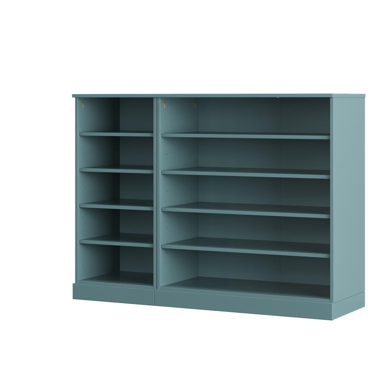 Solid Woodshoe Storage Cabinet (755953) - Aqua
