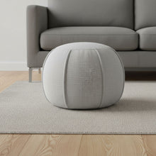 Load image into Gallery viewer, Ottoman Cotton Round - Gray

