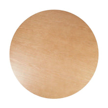 Load image into Gallery viewer, 47" Wood Pedestal Base Round Top Dining Room Table - Natural
