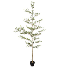 Load image into Gallery viewer, 7Ft Artificial Olive Tree With Pot, Realistic Tall Fake Plant For Indoor Decoration - Green Leaves
