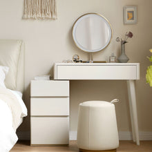 Load image into Gallery viewer, Table Dresser Without Mirror, Compact Dresser Accessories Storage Drawer - White
