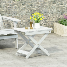 Load image into Gallery viewer, Outdoor Folding Wooden Side Table
