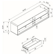 Load image into Gallery viewer, Cordova - 2 Drawer TV Stand - Gloss White
