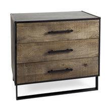 Load image into Gallery viewer, Accent Cabinet With Three Drawers - Black
