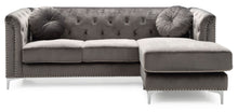 Load image into Gallery viewer, Soft y Micro Suede Sofa Chaise
