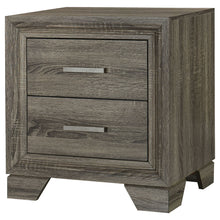 Load image into Gallery viewer, Funston - 2 Drawer Nightstand - Brown Oak
