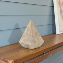 Load image into Gallery viewer, Pyramid Decorative Sculpture - Brown
