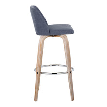Load image into Gallery viewer, Toriano - Contemporary Fixed Height Barstool With Swivel &amp; Round Footrest (Set of 2)
