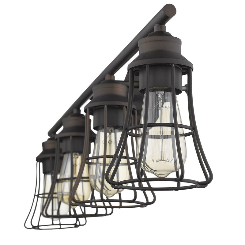 Piers 4-Light Vanity - Oil-Rubbed Bronze