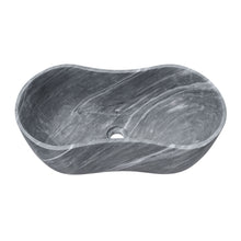 Load image into Gallery viewer, Bathroom Vessel Sink With Wavy Design

