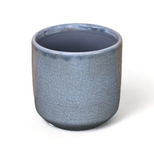 Load image into Gallery viewer, Crackle Mosaic Round Pot Planter (487387) - Gray
