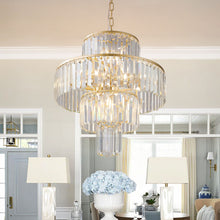 Load image into Gallery viewer, Chandelier Metal Ceiling Light - Gold
