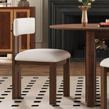Load image into Gallery viewer, Modern 7 Piece Dining Set With Upholstered Armless Chairs And Dining Table
