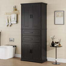 Load image into Gallery viewer, Elegant Multi Functional Storage Cabinet With Slide Rail Drawers, Adjustable Shelves
