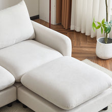 Load image into Gallery viewer, Oversize Modular Free Combination Sectional Sofa Couch With Ottoman For Living Room

