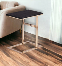 Load image into Gallery viewer, Contemporary Rectangular End Table - Gold
