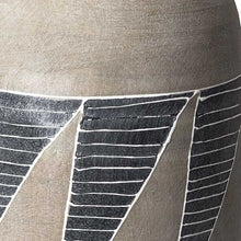 Load image into Gallery viewer, Geometric Cylinder Table Vase - Brown / Gray
