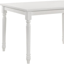 Load image into Gallery viewer, 48" Solid Wood Dining Room Table - White
