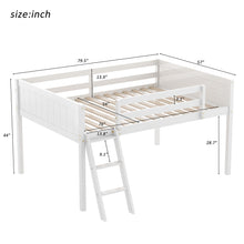 Load image into Gallery viewer, Low Loft Bed With Adjustable Ladder
