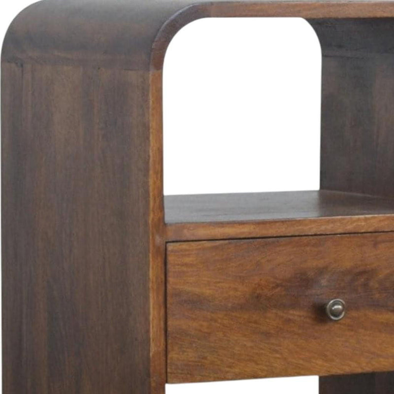 One Drawer Nightstand - Chestnut