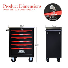 Load image into Gallery viewer, Drawer Multifunctional Tool Cart With Wheels For Garage

