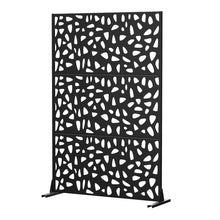 Load image into Gallery viewer, Three Panel Screen Room Divider (562847) - Black
