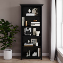 Load image into Gallery viewer, Amherst - 5 Shelf Bookcase, Handcrafted
