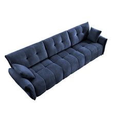 Load image into Gallery viewer, Modern Sofa &amp; Pillows, Textured Cover, High Rebound Cushions
