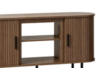 Load image into Gallery viewer, Fireplace TV Stand With Fireplace (734218) - Brown
