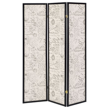 Load image into Gallery viewer, 3 Panel Folding Screen - Beige
