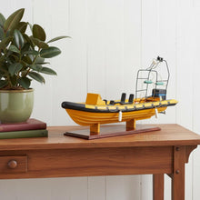 Load image into Gallery viewer, Hand Painted Model Boat - Yellow

