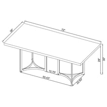 Load image into Gallery viewer, Savona - Rectangular Dining Table - Gray

