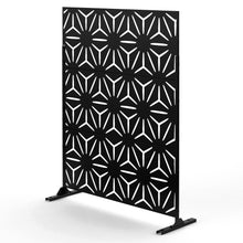 Load image into Gallery viewer, Three Panel Screen Room Divider (562871) - Black
