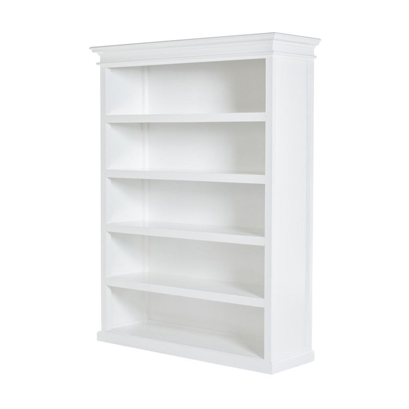 Five Tier Bookcase (523196) - Antiqued White