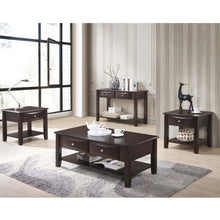 Load image into Gallery viewer, Table Set With Drawers And Open Shelf Storage
