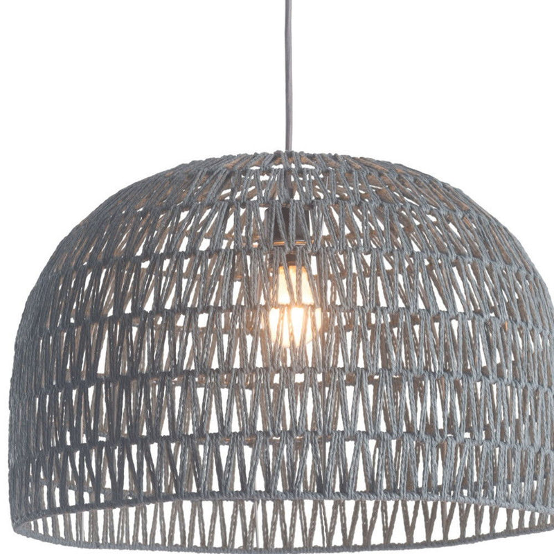 Lantern Metal Dimmable Ceiling Light With Shades - Gray