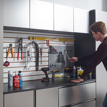 Load image into Gallery viewer, Nova Series - Wall Mounted Utility Storage Garage Cabinet - Dark Gray
