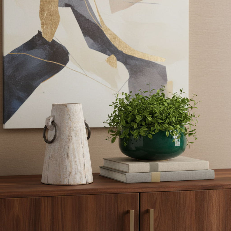 Cylinder Jug Vase (608603) - Light Brown