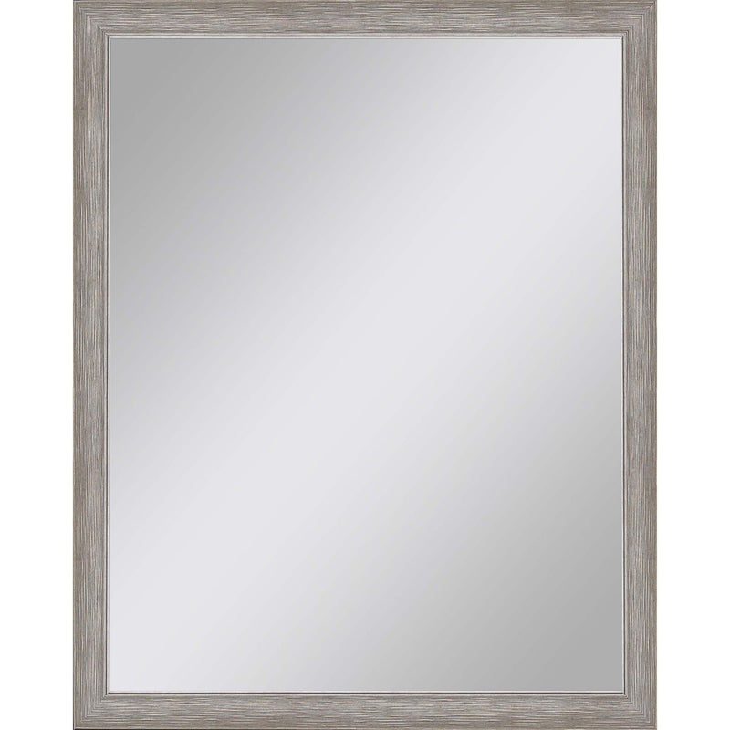 Framed Accent Mirror 44" - Silver