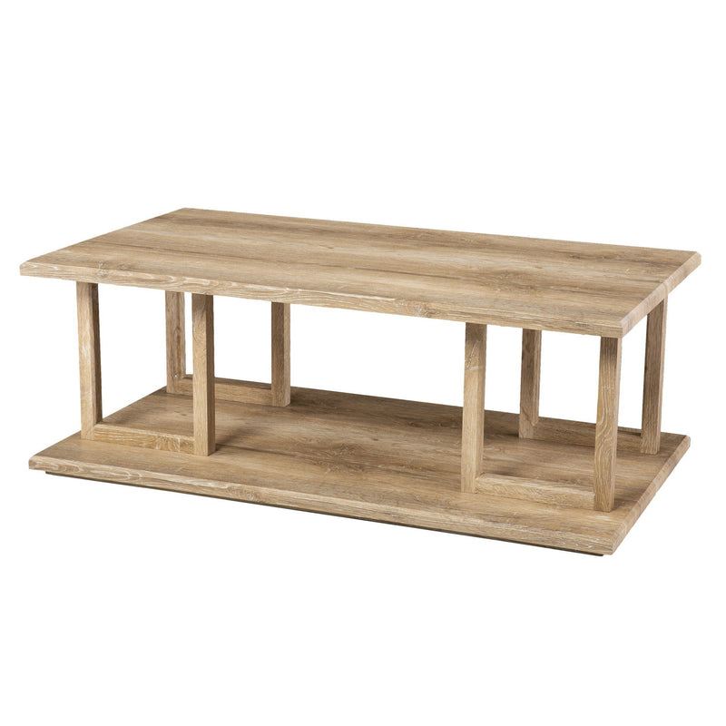 42" Wood Coffee Table - Natural