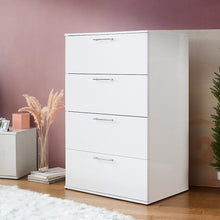 Load image into Gallery viewer, Bliss - Glossy 4 Drawer Jumbo Chest With Extra Deep Storage
