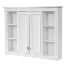 Load image into Gallery viewer, Wall-Mounted Medicine Cabinet With Adjustable Shelf, Soft-Closing Hinges - White
