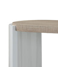 Load image into Gallery viewer, Zoma - High Gloss Sofa Table - Oak / White
